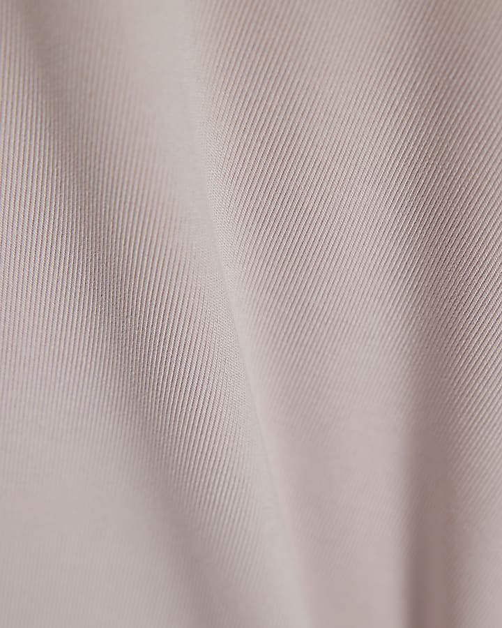 Girls Pink Soft Touch Wide Leg Trousers