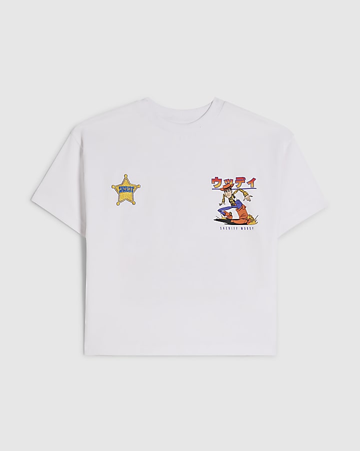 Mini White Disney Pixar's Toy Story T-Shirt