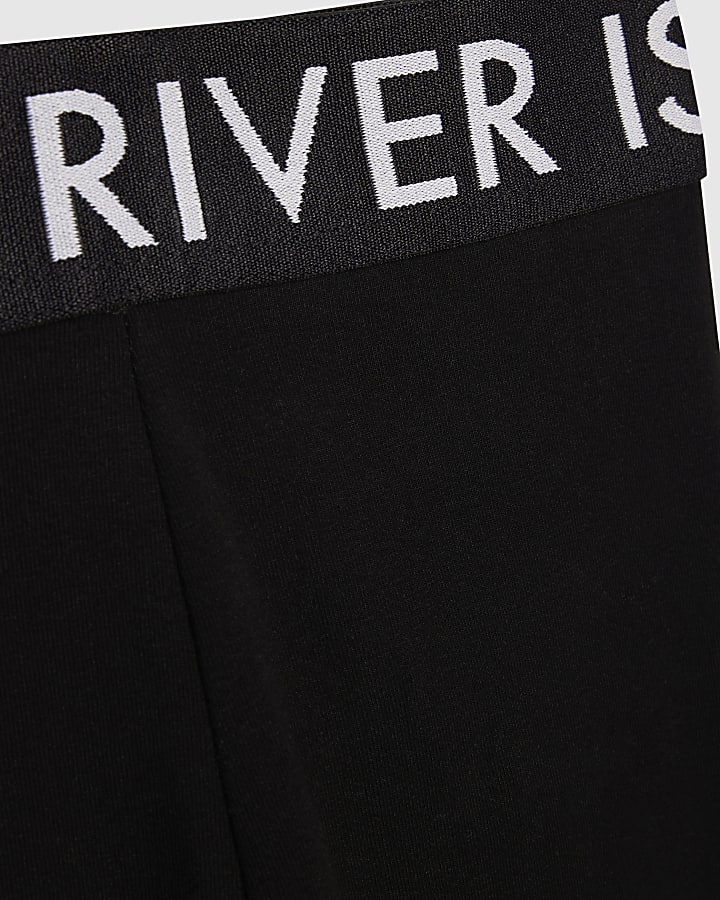 Girls Blue Leopard Girls Club 67 T-Shirt Set