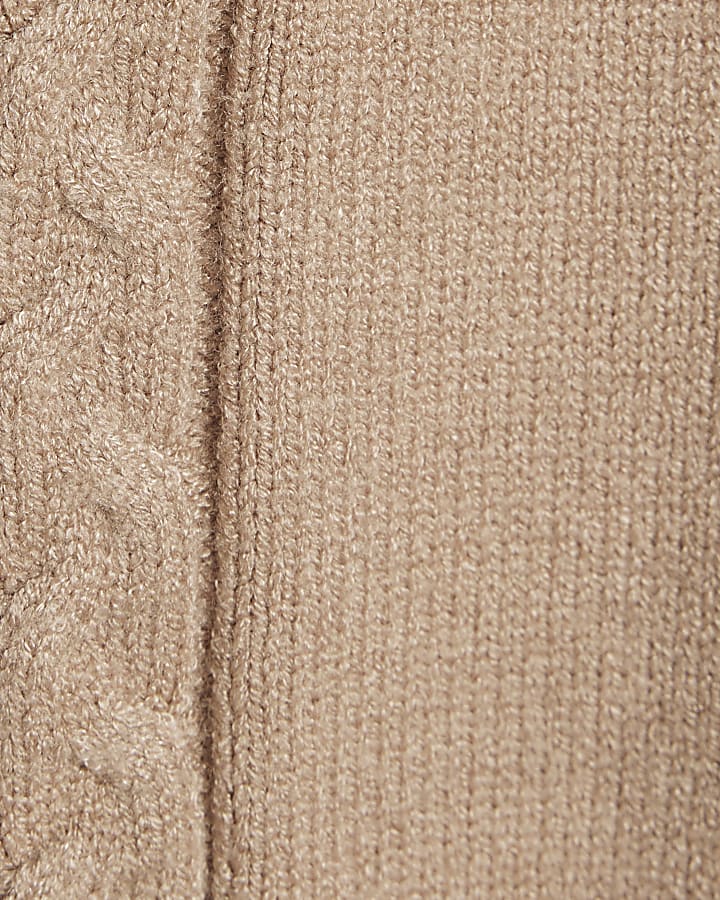 Baby Boys Beige Cutest Cuddle Club Knit Set