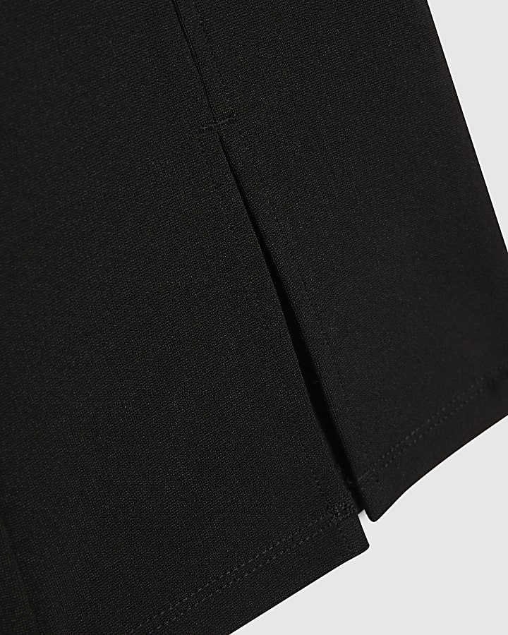 Girls Black Kickflare Leggings