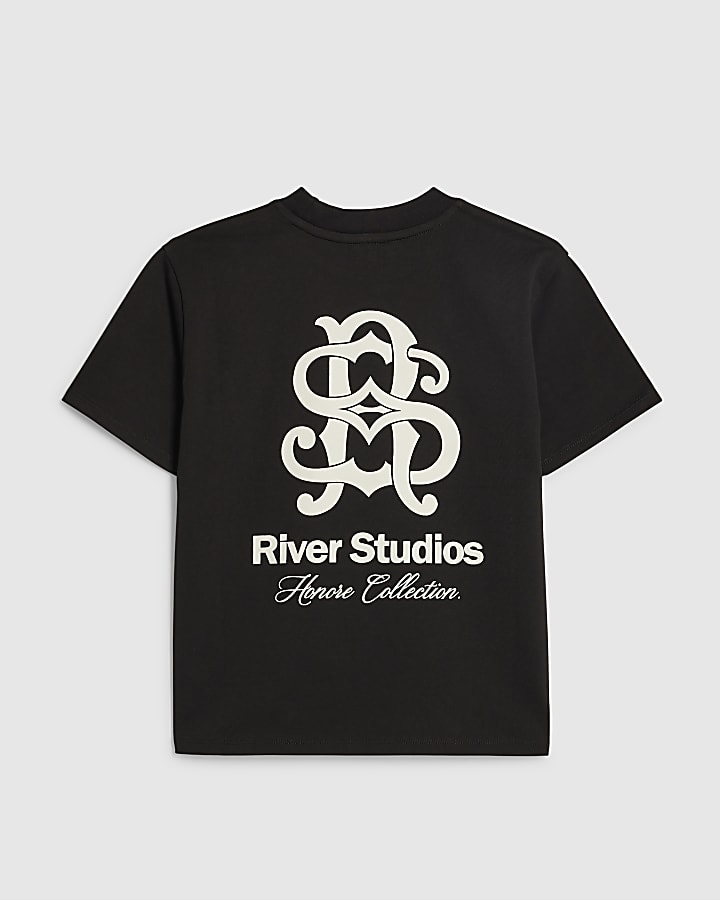 Boys Black River Studios T-Shirt
