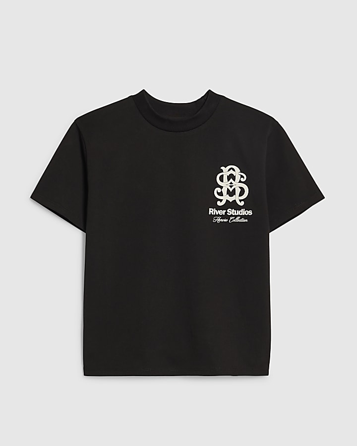 Boys Black River Studios T-Shirt