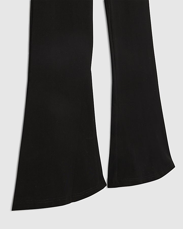 Girls White Leopard 67 T-Shirt Set