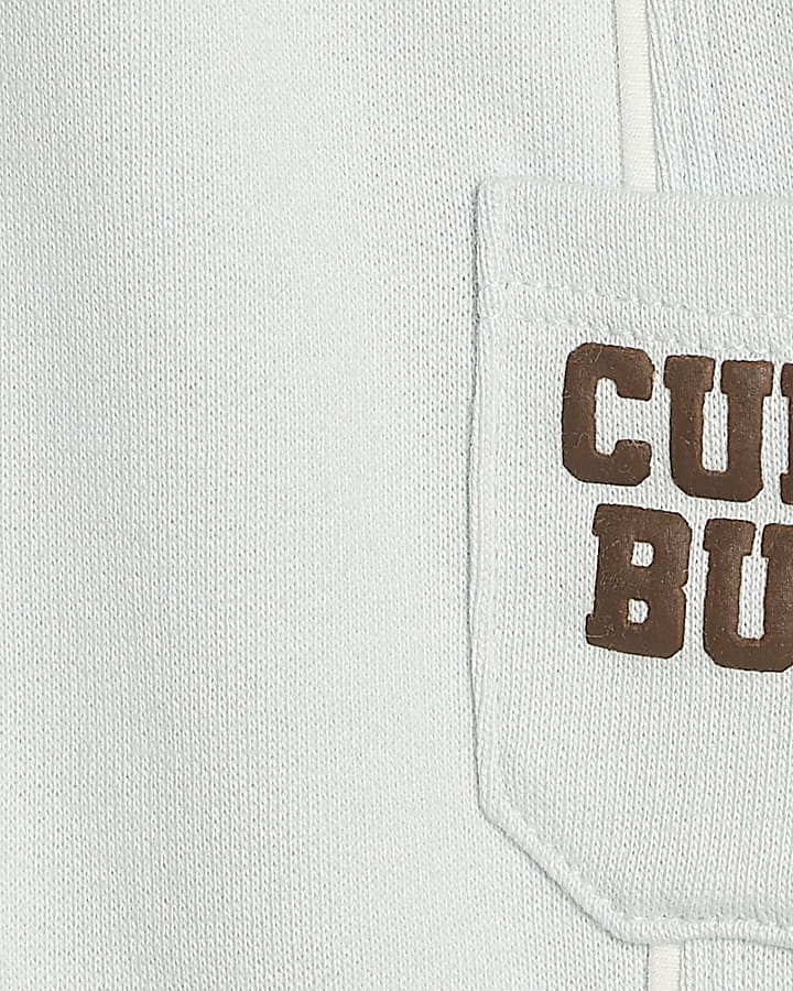 Baby Boys Cream Cuddle Buddy Bear T-Shirt Set