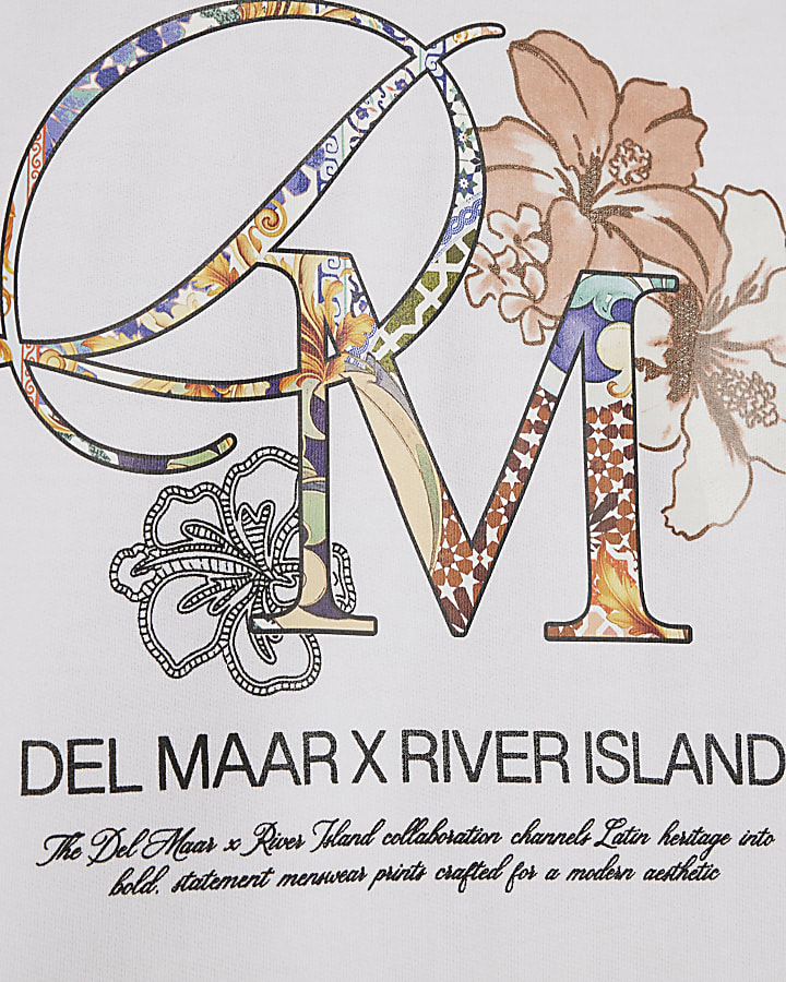 Boys White T-Shirt And Shorts Set