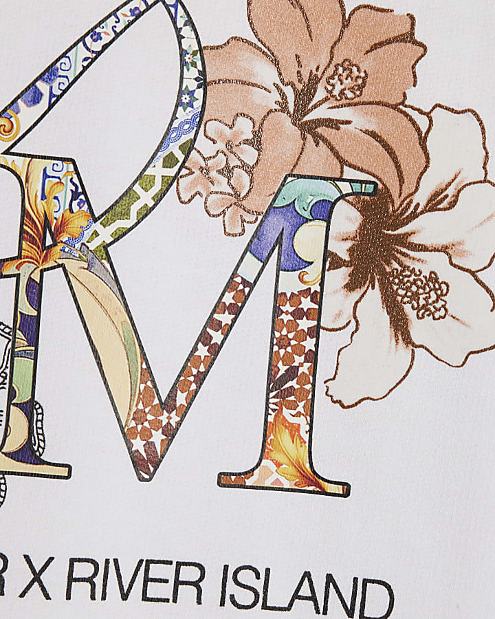 Mini Boys White T-Shirt And Shorts Set