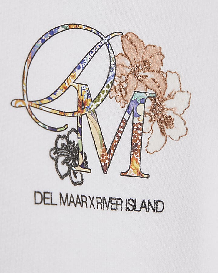 Mini Boys White T-Shirt And Shorts Set