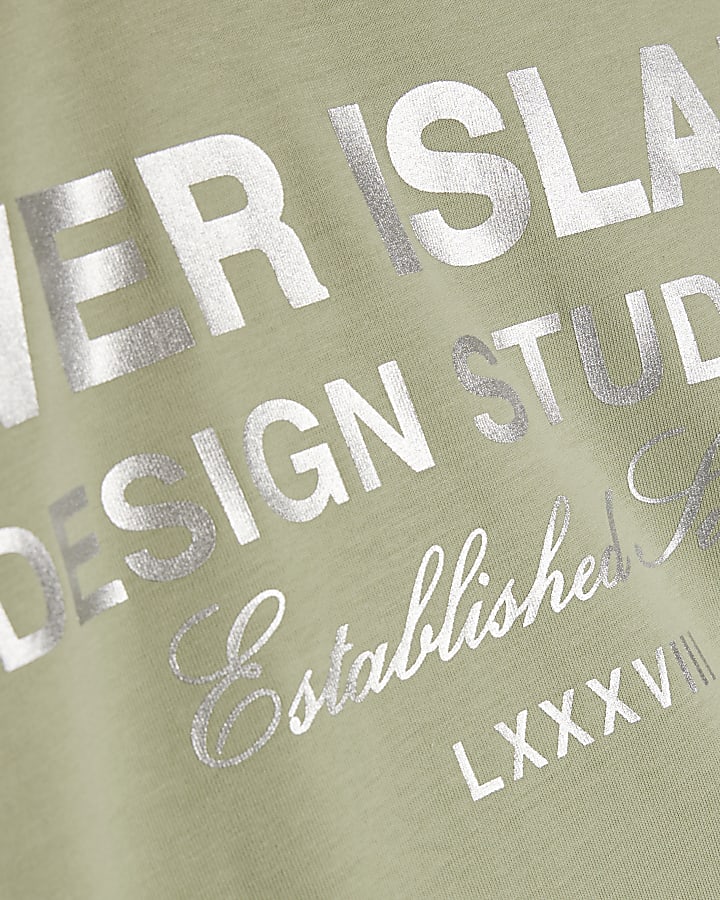 Girls Green RI Design Studios T-Shirt
