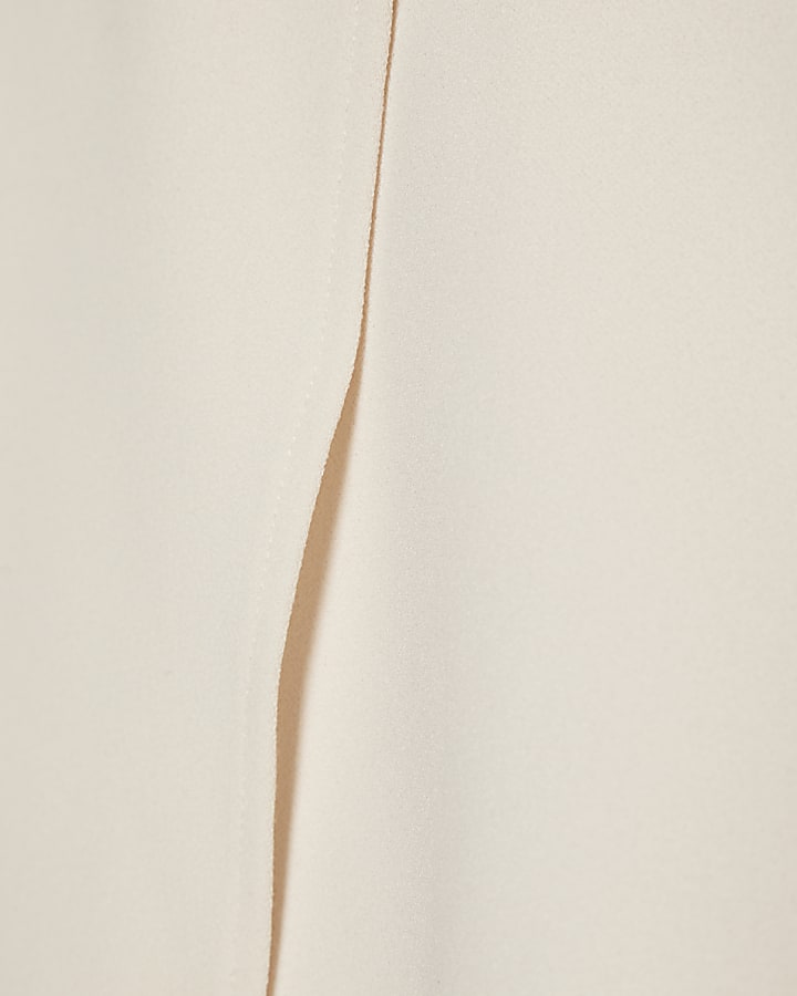 Mini Girls Cream Bow Playsuit