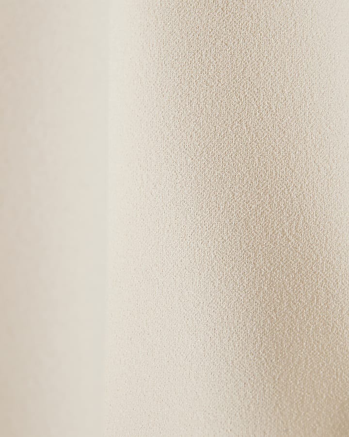 Mini Girls Cream Bow Playsuit