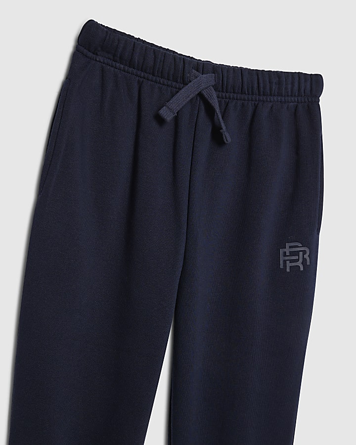 Mini Boys Navy RR Hoodie And Joggers Set