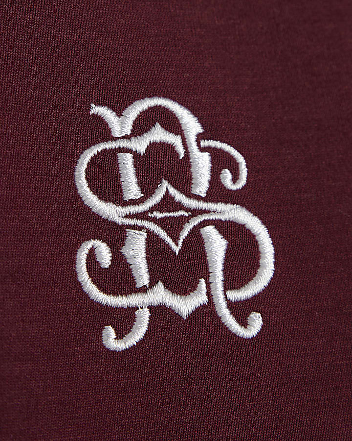 Mini Boys Burgundy RI Rugby Sweatshirt