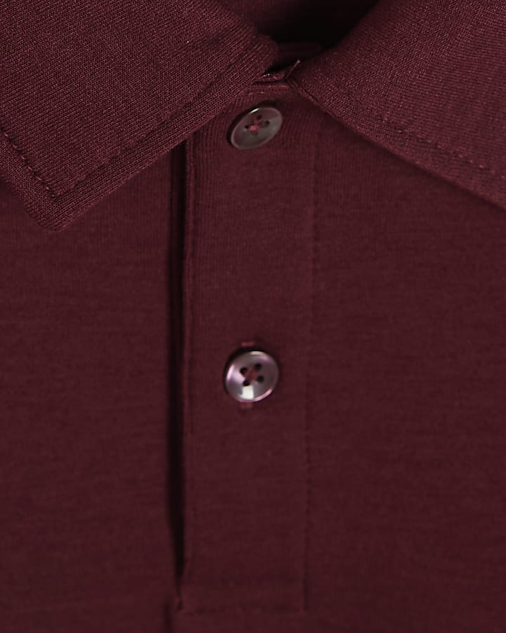 Boys Burgundy RI Rugby Sweatshirt