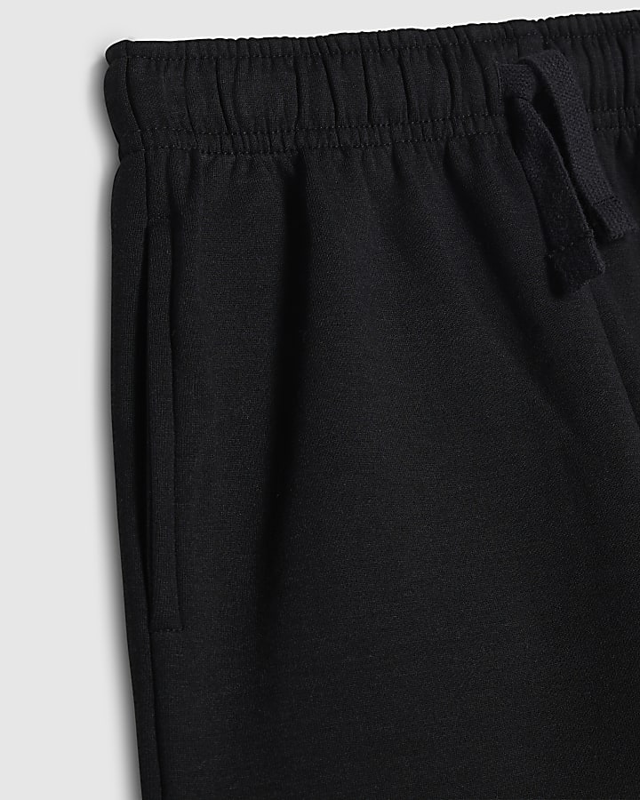 Mini Boys Black RI Wide Leg Joggers