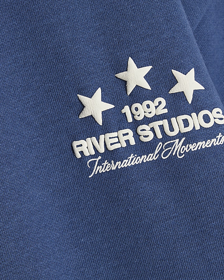 Mini Boys Blue River Studios Sweatshirt Set