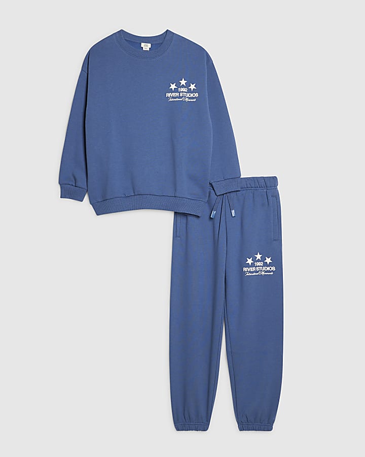 Boys Blue River Studios Sweatshirt Set