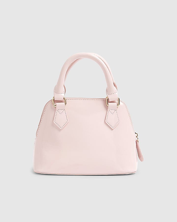 Brown Monogram Bow Tote Bag