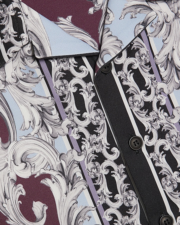 Boys White Baroque Shirt