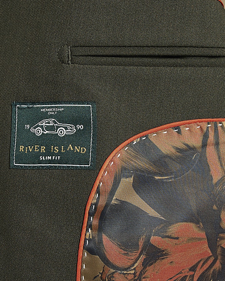 Boys Green Suit Jacket