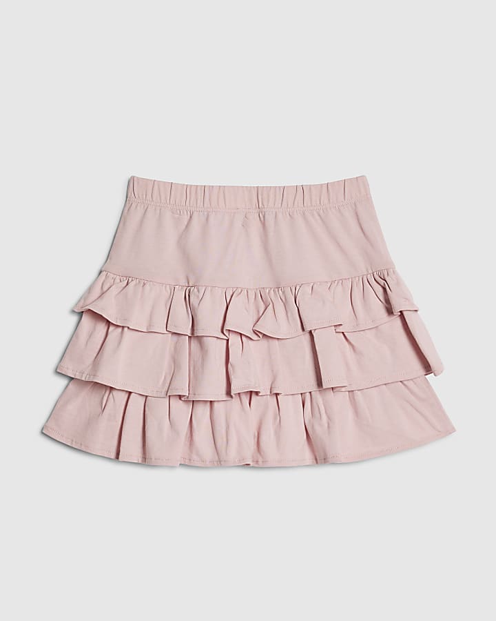 Girls Pink Rara Skirt