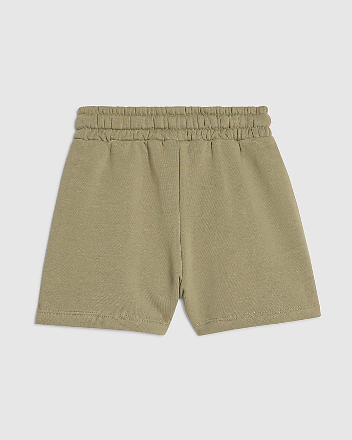 Girls Khaki Brooklyn Stud Shorts
