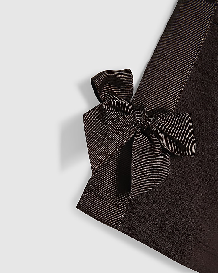 Girls Brown Love Embellished T-Shirt