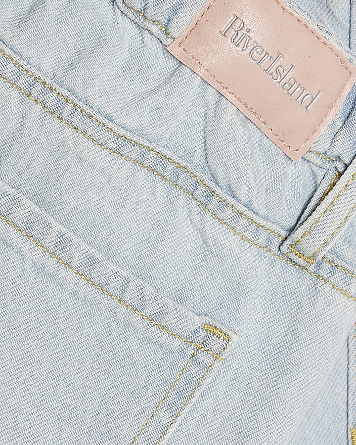 Girls Blue Straight Leg Jeans