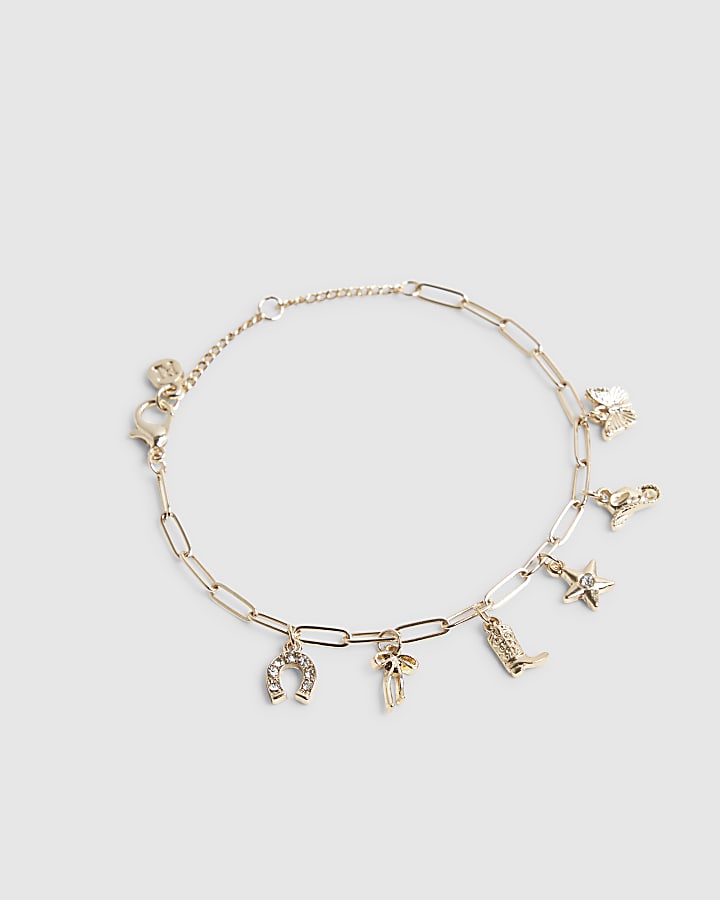 Girls Gold Rodeo Bracelet