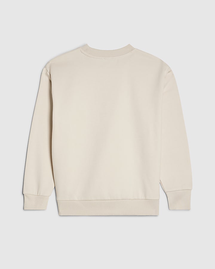 Boys Beige River Studios Sweatshirt
