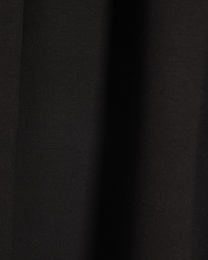 Girls Black Balloon Leg Trousers