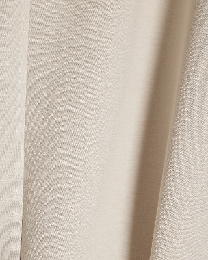 Girls Cream Balloon leg Trousers