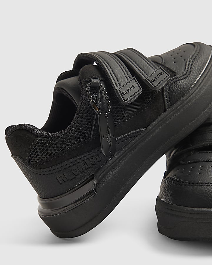 Mini Boys Black Trainers