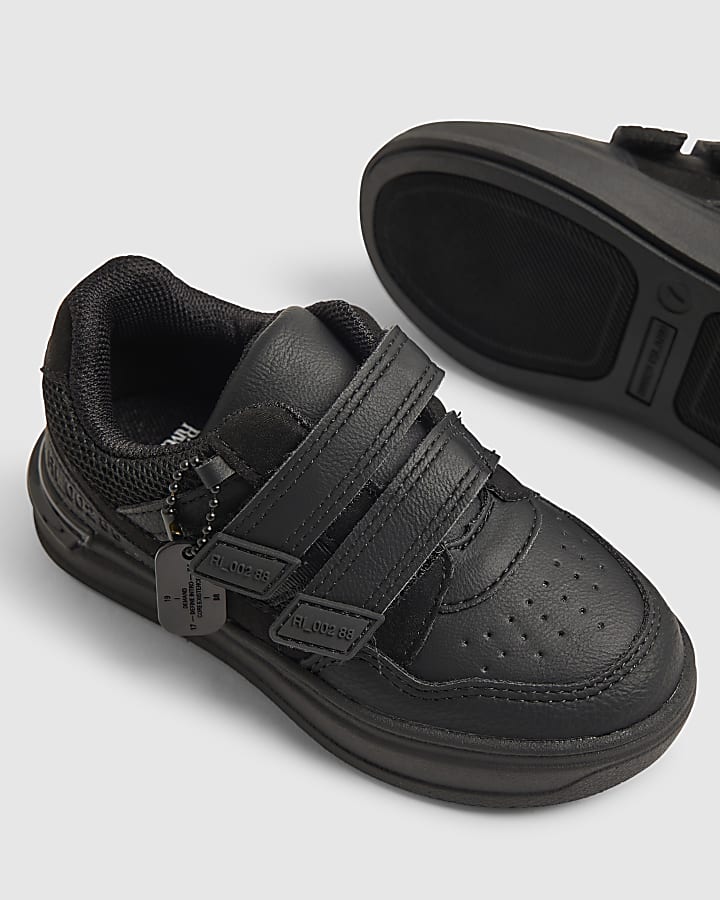 Mini Boys Black Trainers
