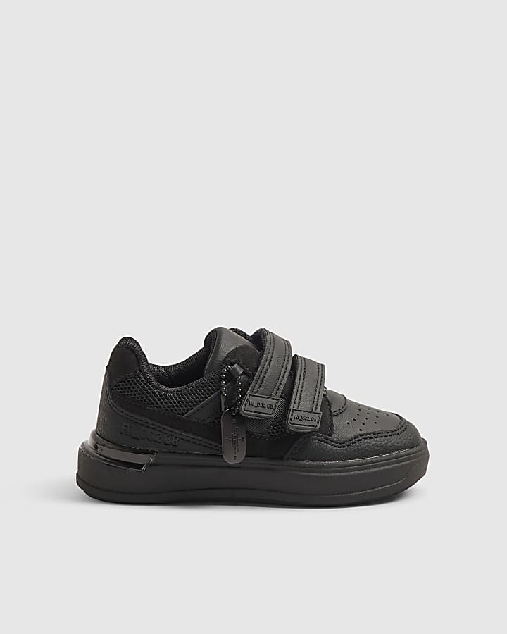 Mini Boys Black Trainers