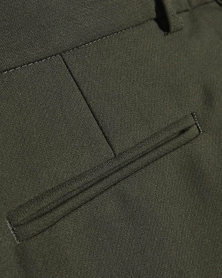 Boys Green Suit Trousers