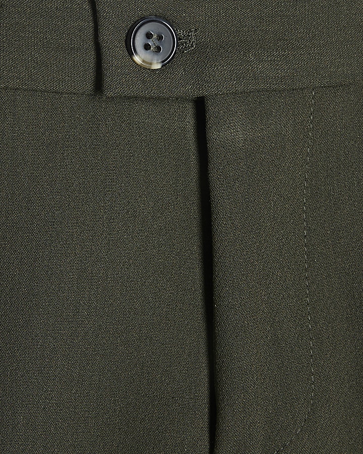 Boys Green Suit Trousers