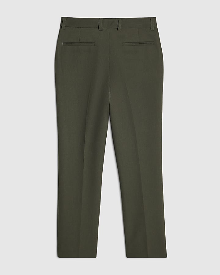 Boys Green Suit Trousers