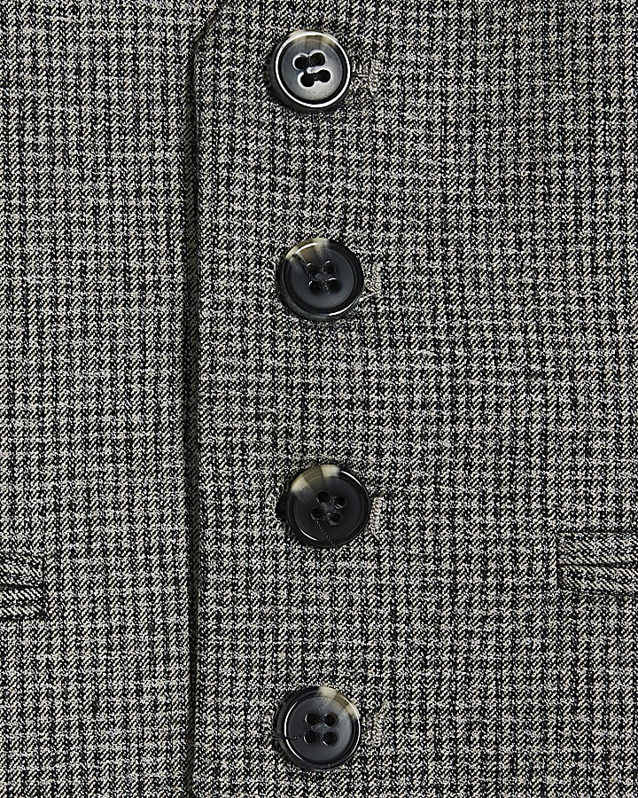 Mini Boys Grey Tailored Waistcoat 4 Piece Set