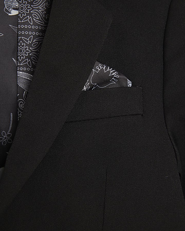 Mini Boys Black Tailored Suit Jacket