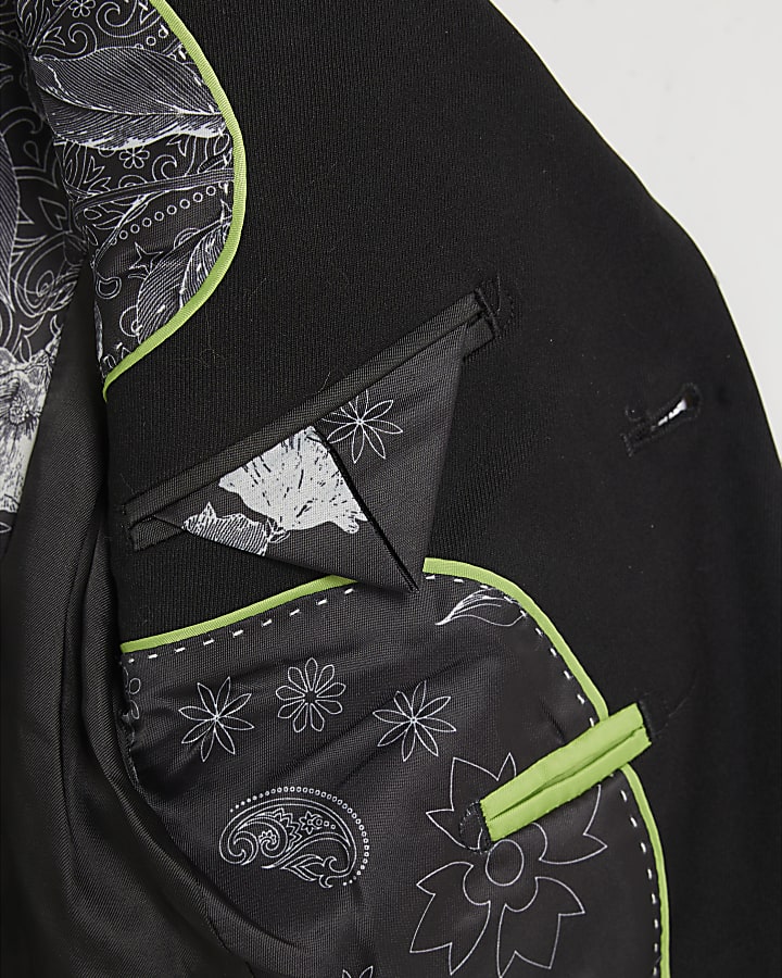 Mini Boys Black Tailored Suit Jacket