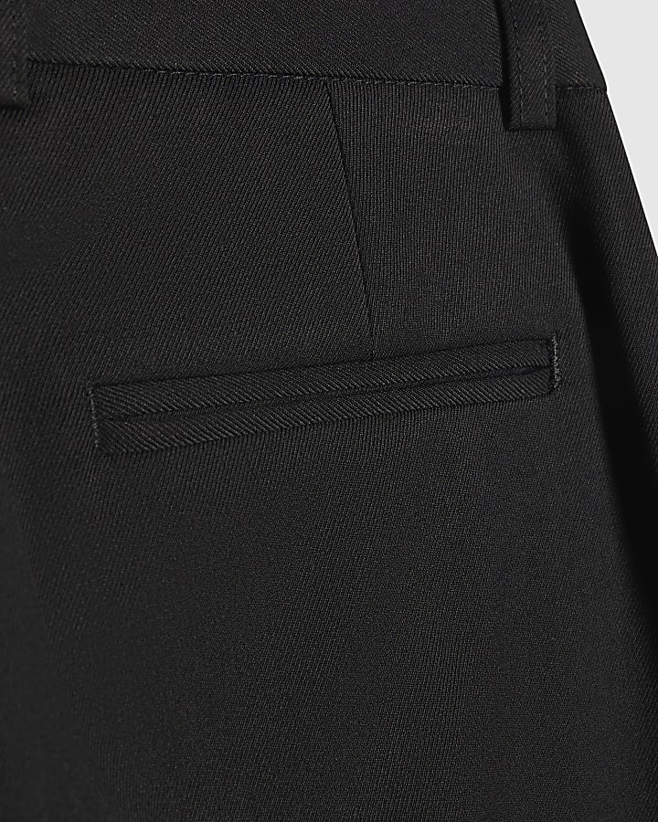 Boys Black Tailored Suit Trousers
