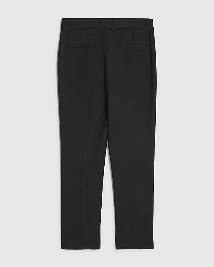Boys Black Tailored Suit Trousers