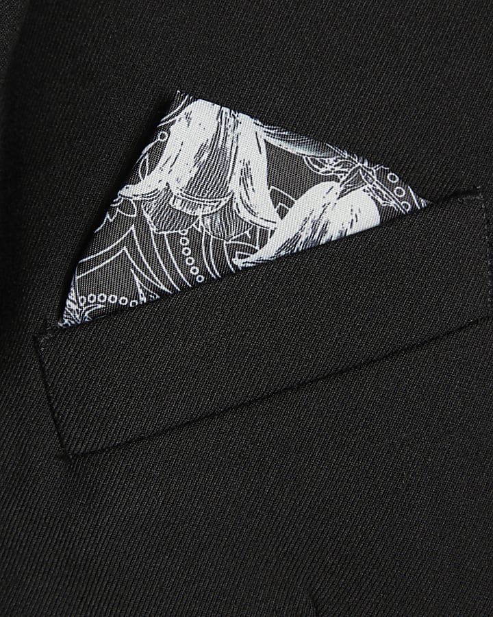 Boys Black Tailored Suit Jacket