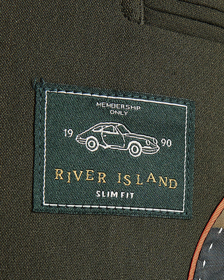 Boys Green Jacket and Trousers Suit Set