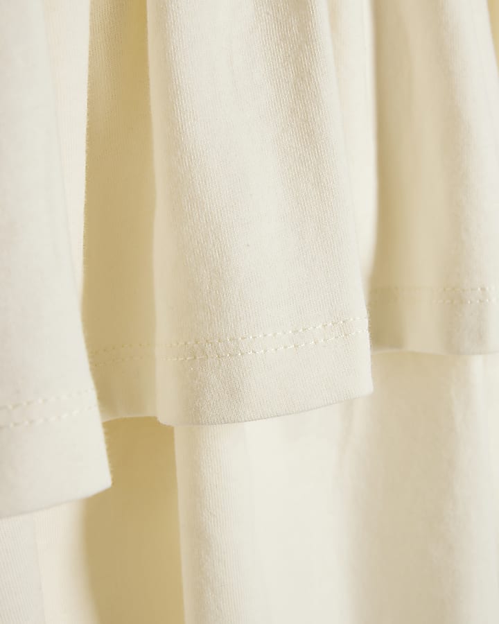 Girls Cream La Belle Rara Dress