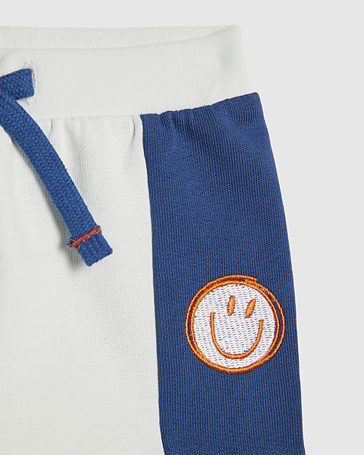 Baby Boys Blue Tiny Fun Club T-Shirt Set