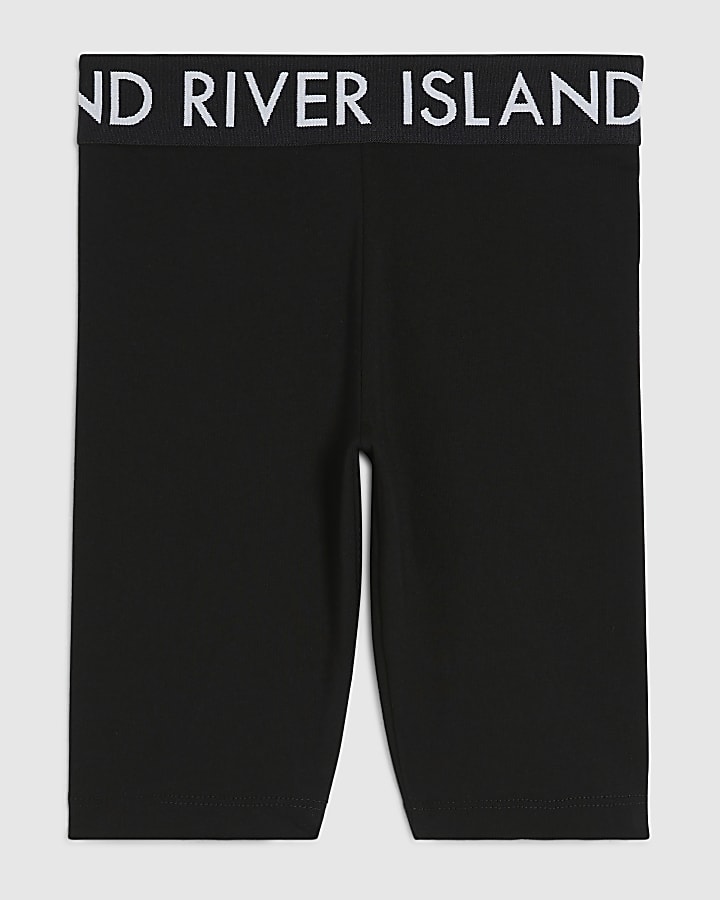 Girls Black Cycle Shorts