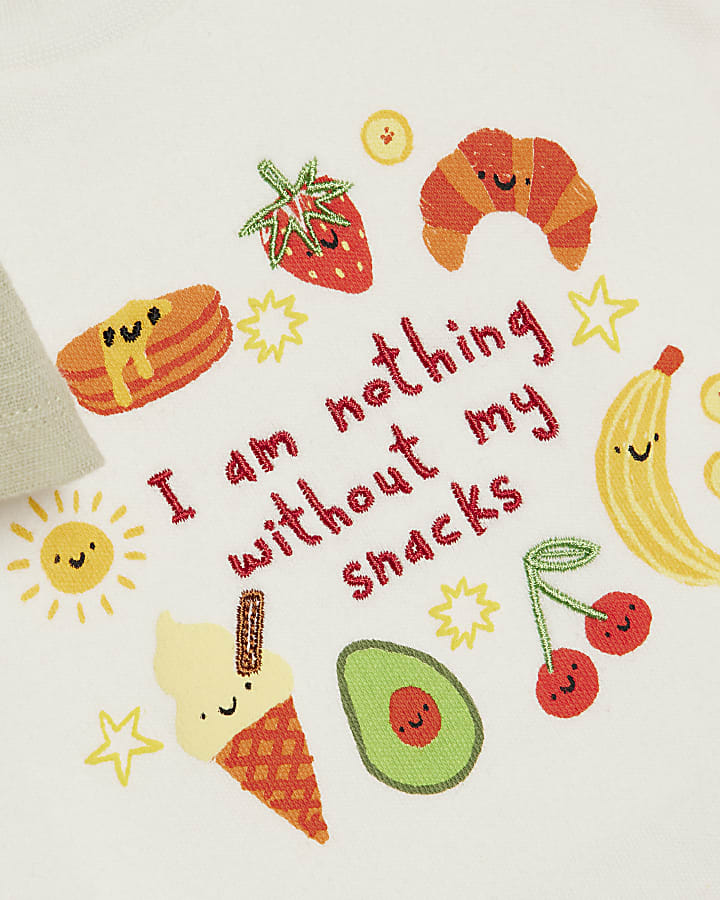 Baby Boys Green Snacks T-Shirt Set