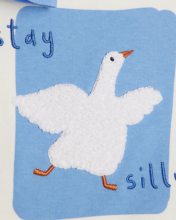 Baby Boys Blue Goose T-Shirt Set